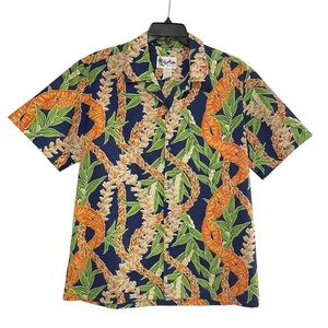 Vintage Howie Hawaii Men’s Shirt size L. Tropical floral pattern.